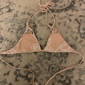 Halter paisley bathing suit top!!